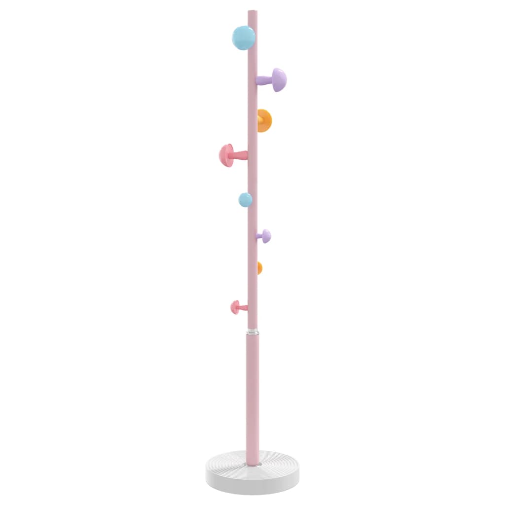Mēteļu pakaramais, rozā, 172cm, pulverkrāsots dzelzs