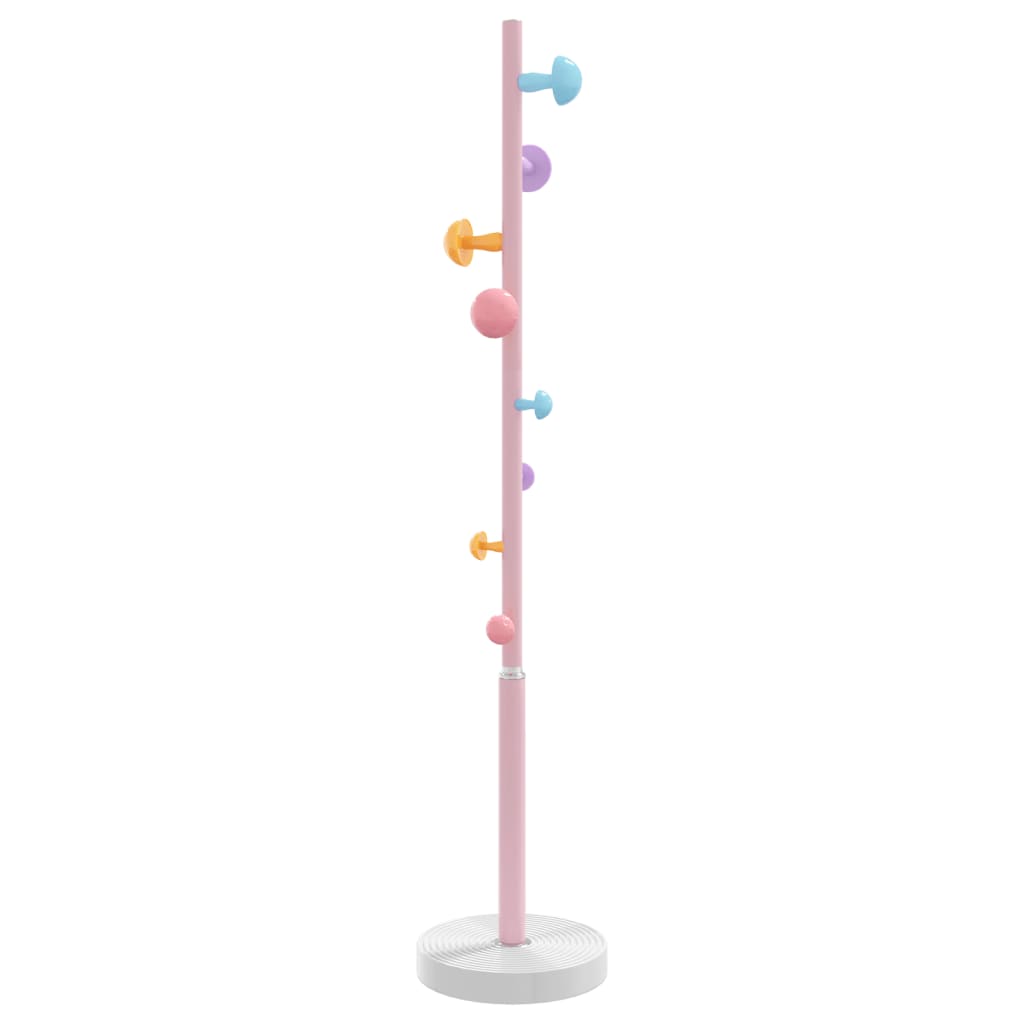 Mēteļu pakaramais, rozā, 172cm, pulverkrāsots dzelzs