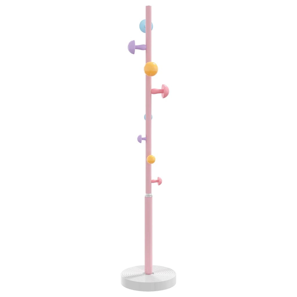 Mēteļu pakaramais, rozā, 172cm, pulverkrāsots dzelzs