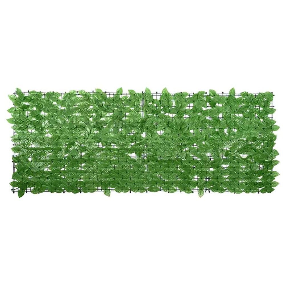 Balkono pertvara su žaliais lapais, 200x75cm