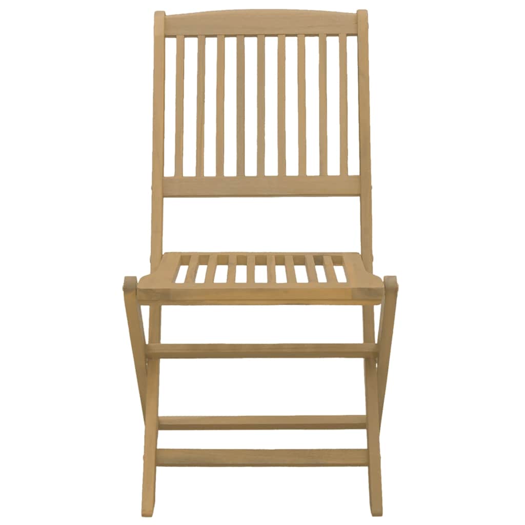 Sulankstomos sodo kėdės, 8vnt., 44x50x88cm, akacijos masyvas