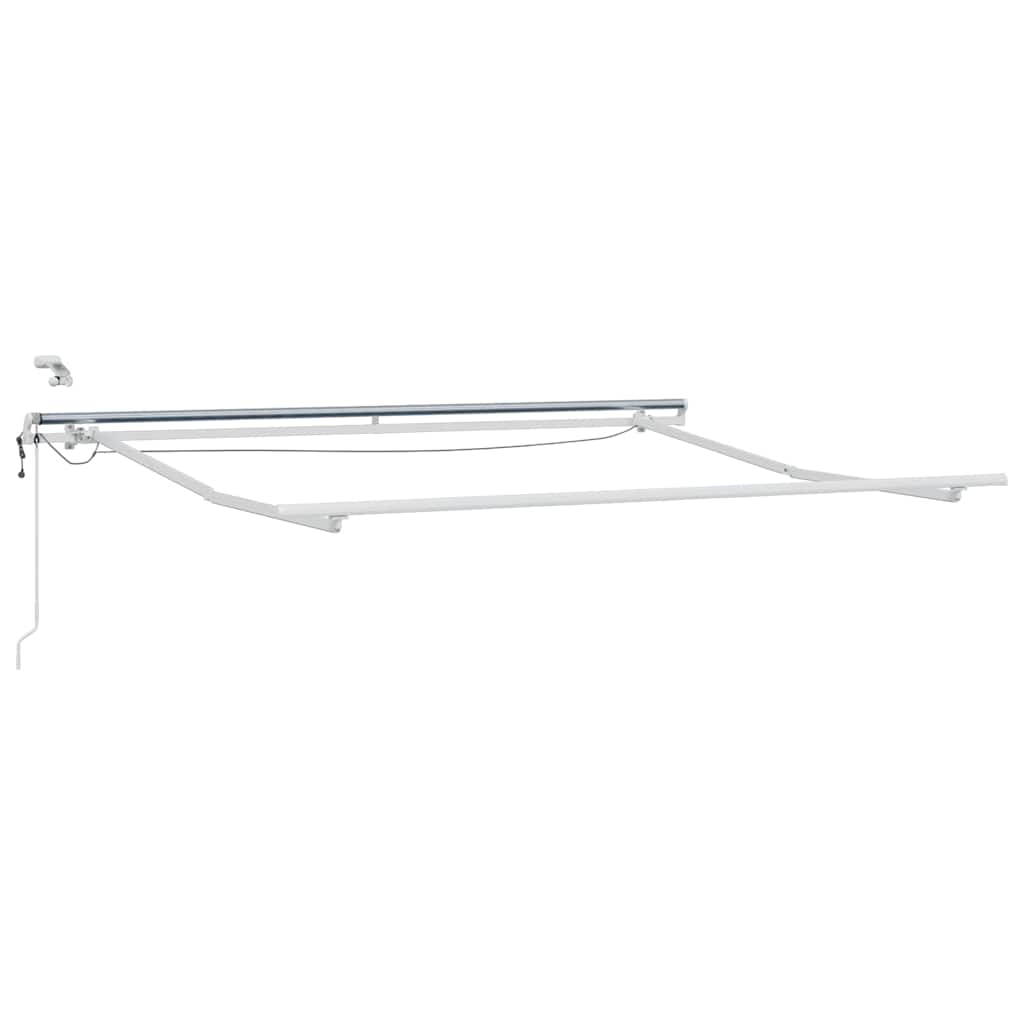 Automatinė ištraukiama markizė su LED, bordo spalvos, 300x250cm