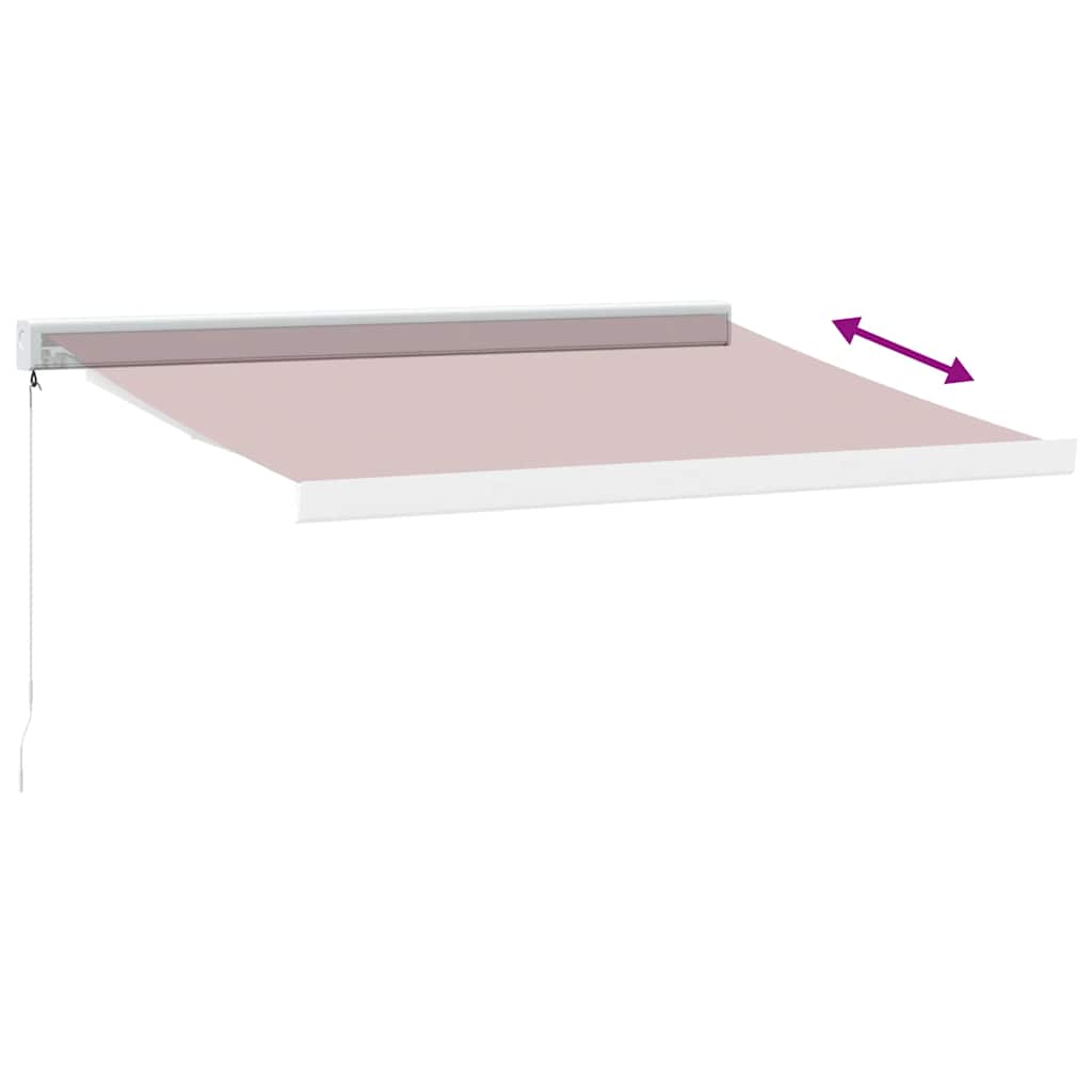 Rankinė markizė 3,5 x 2,5 m Vyšninė 100% poliesteris