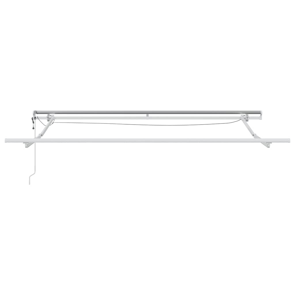 Automatinė ištraukiama markizė su LED, ruda, 300x250cm
