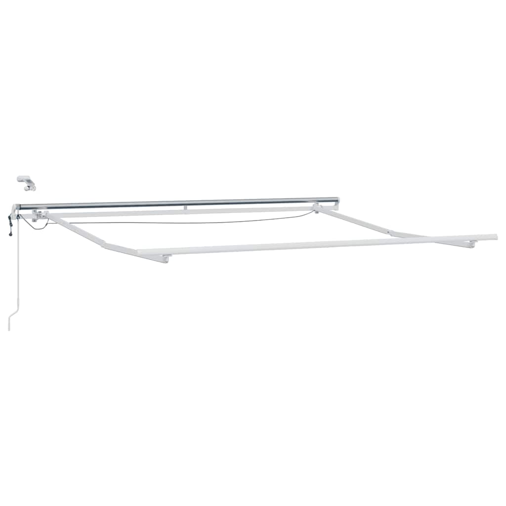 Automatinė ištraukiama markizė su LED, ruda, 300x250cm