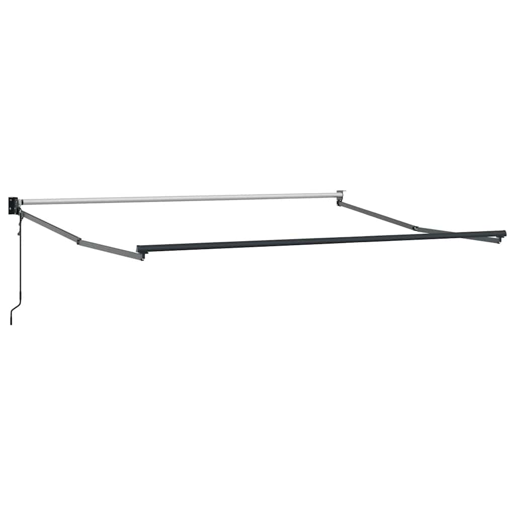Automatic retractable awning, brown, 300x250cm