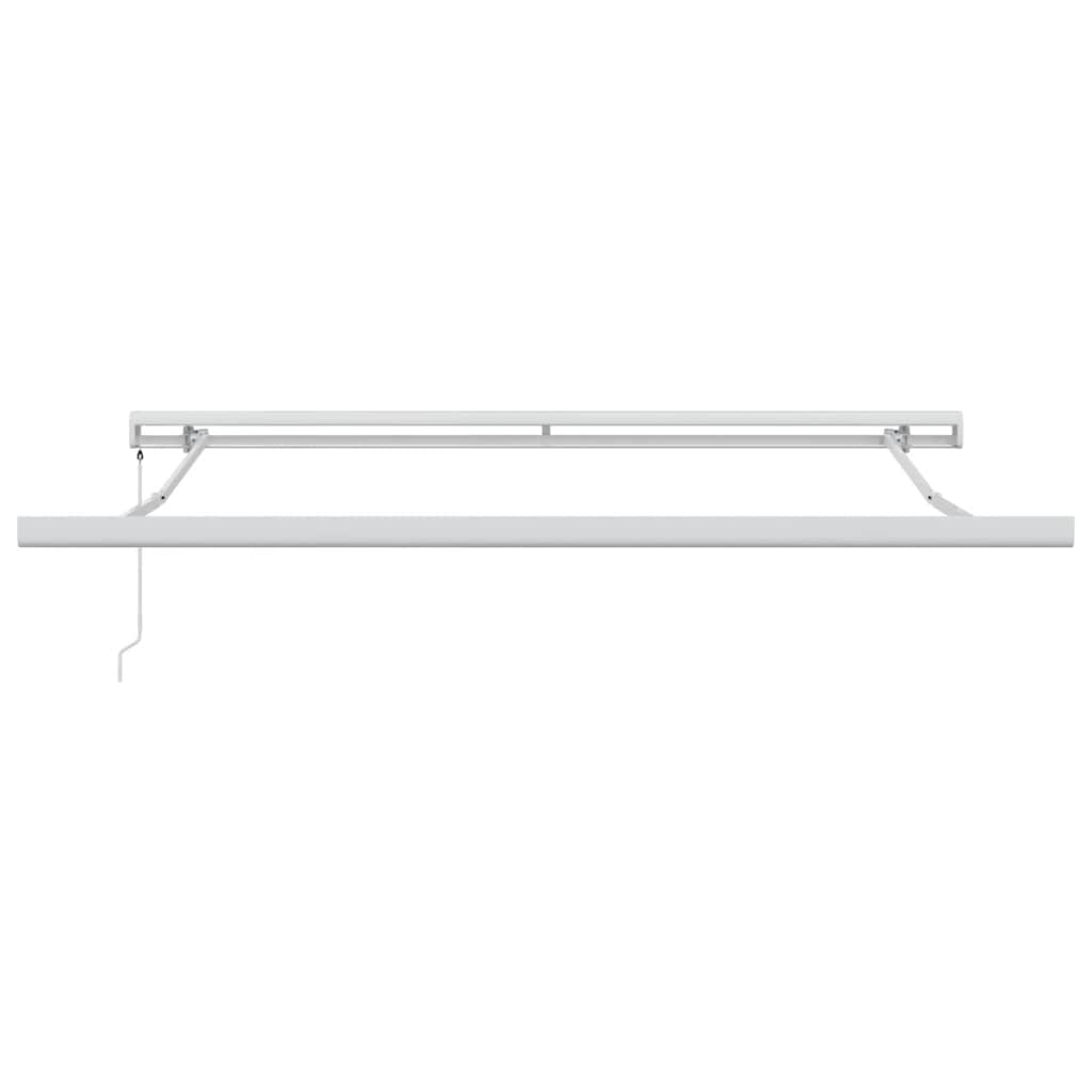 Manually retractable awning, brown, 300x250cm