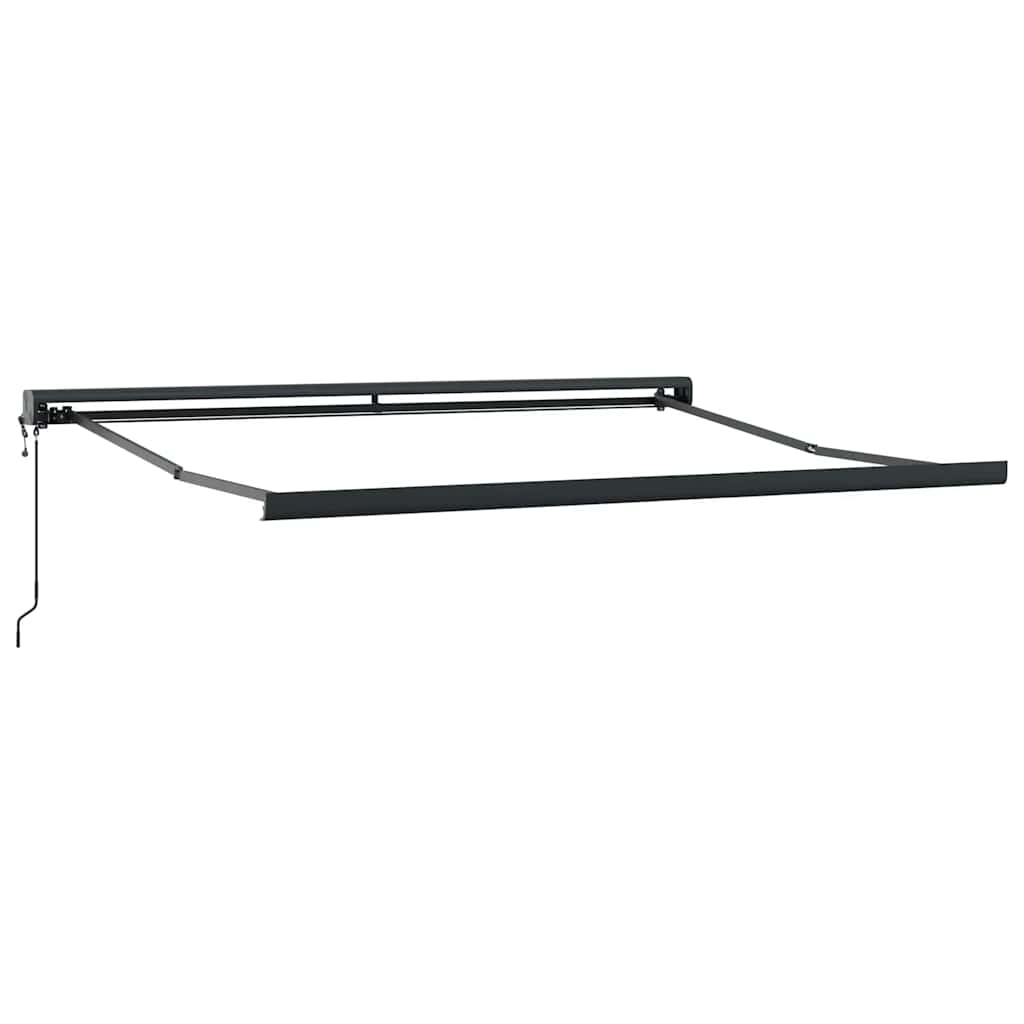 Automatic retractable awning, brown, 300x250cm