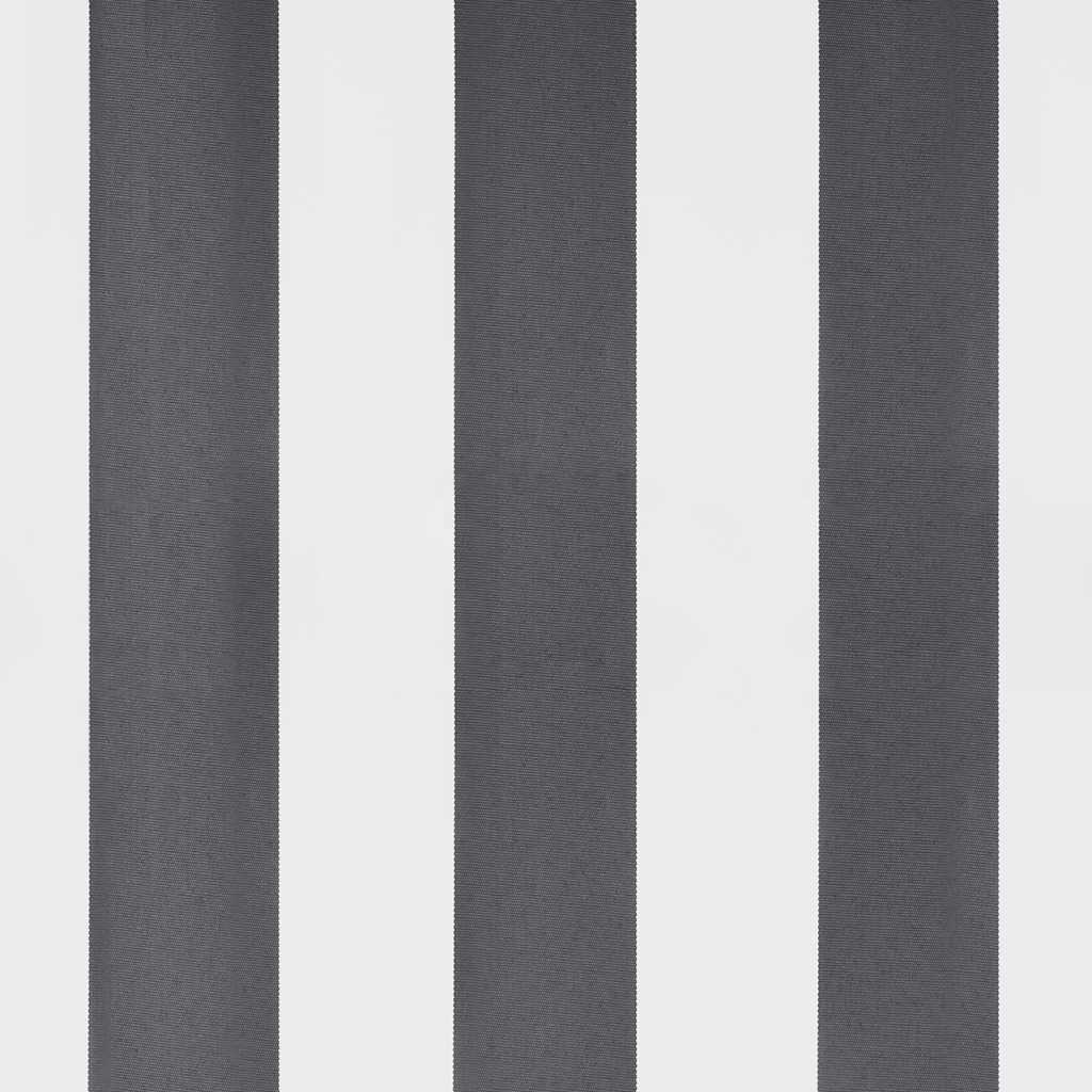 Ištraukiama markizė, antracito ir baltos spalvos, 3,5x2,5 m, audinys ir aliuminis