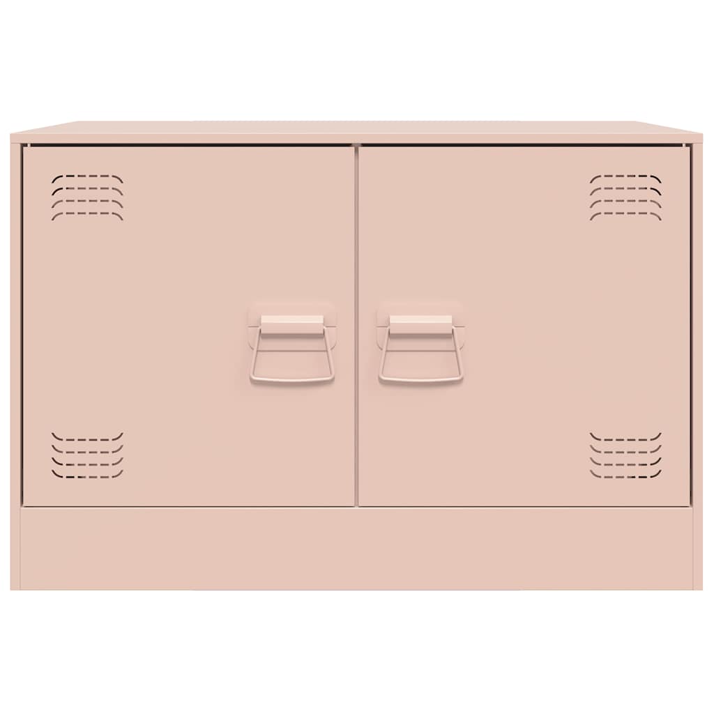 TV cabinet, pink, 67x39x44cm, steel