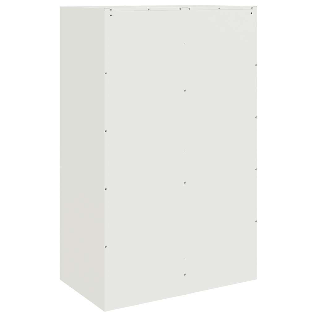 Šoninė spintelė, baltos spalvos, 67x39x107cm, plienas