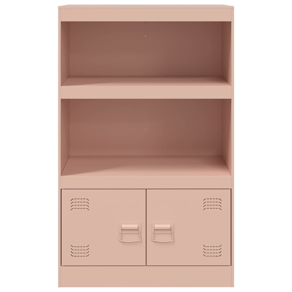 Side cabinet, pink, 67x39x107cm, steel
