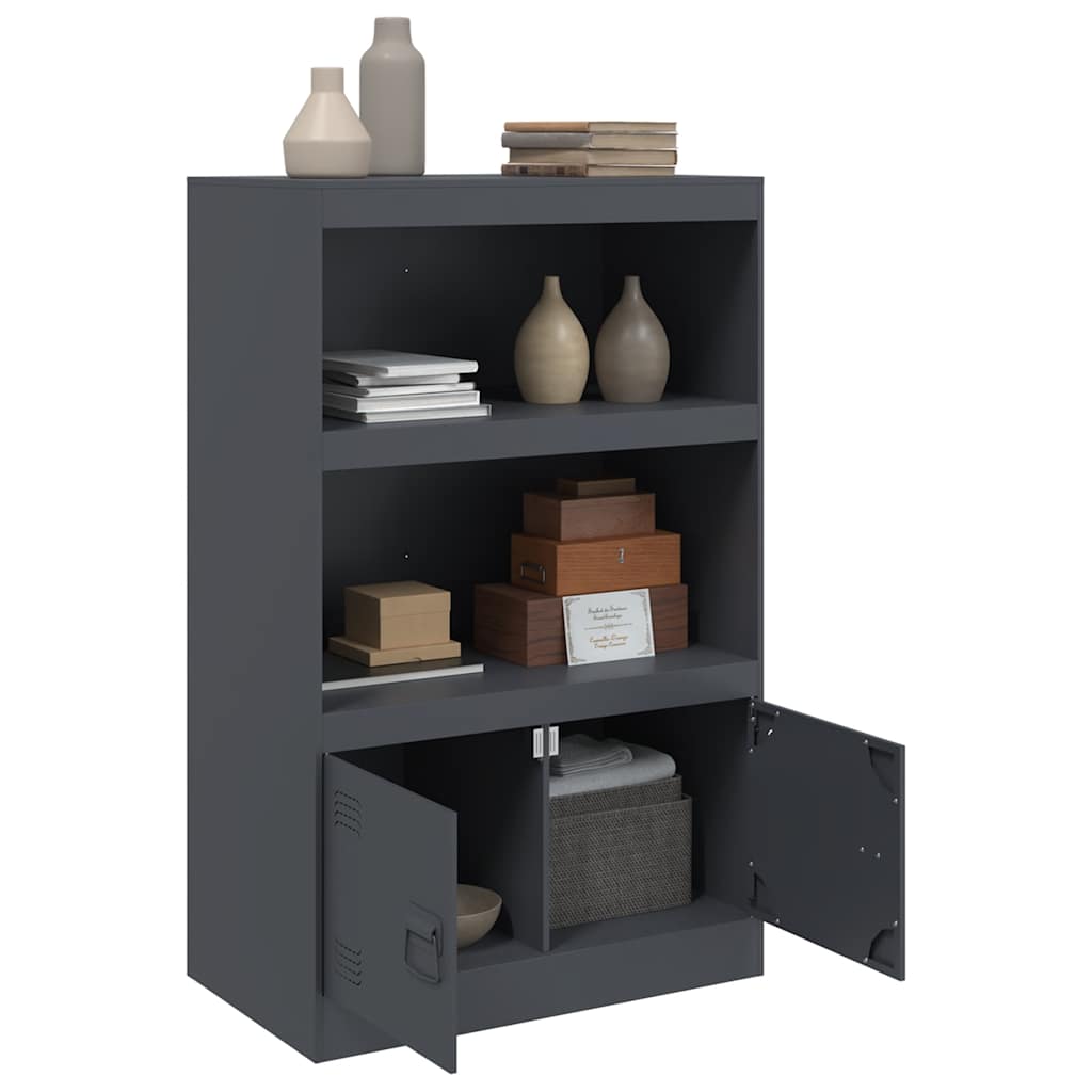 Sideboard, anthracite, 67x39x107cm, steel