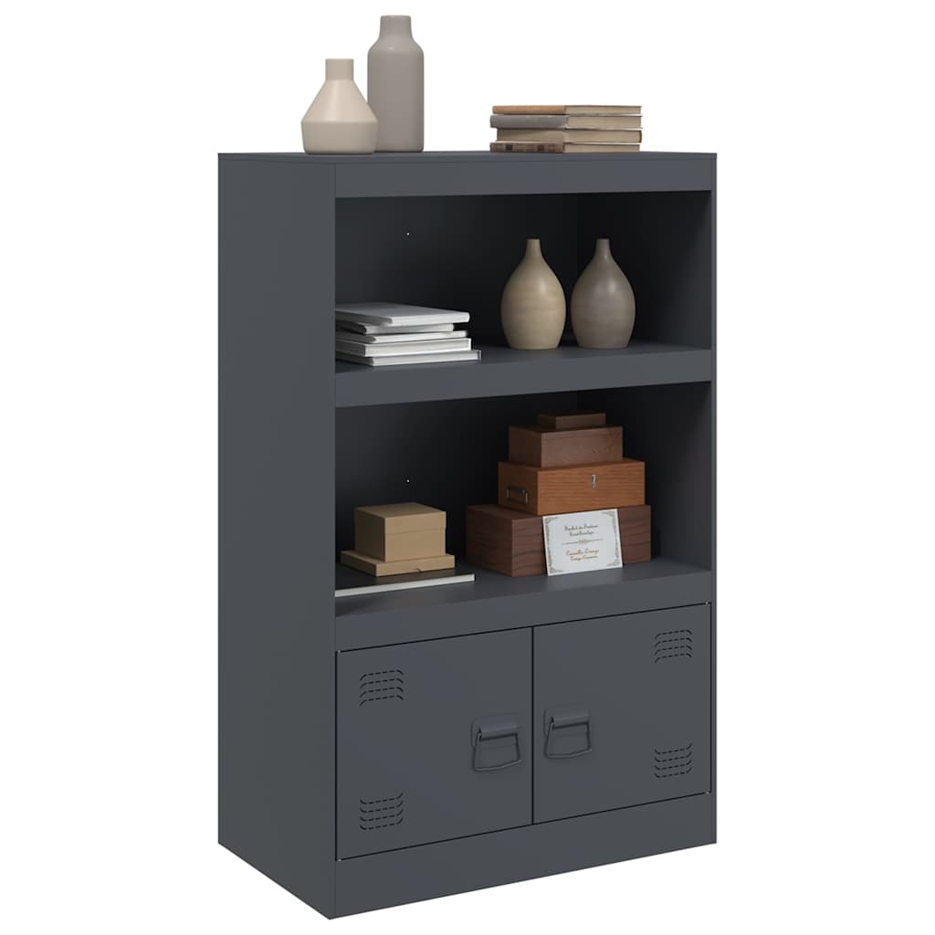 Sideboard, anthracite, 67x39x107cm, steel