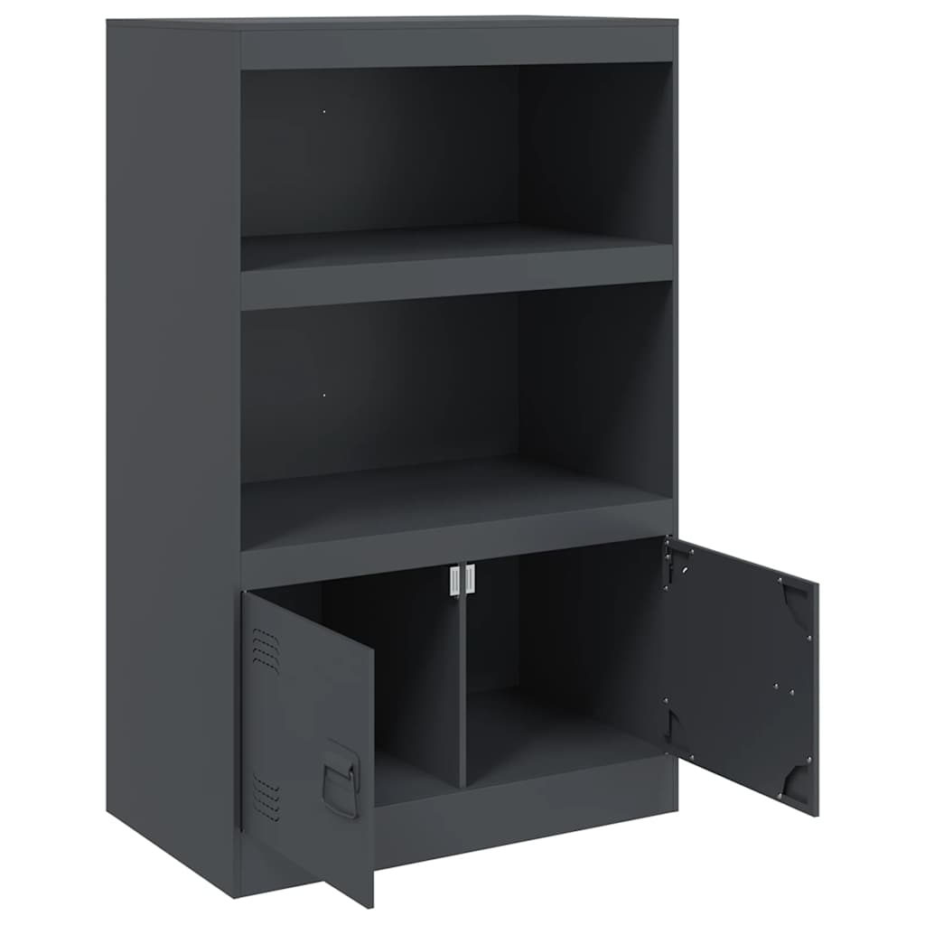 Sideboard, anthracite, 67x39x107cm, steel