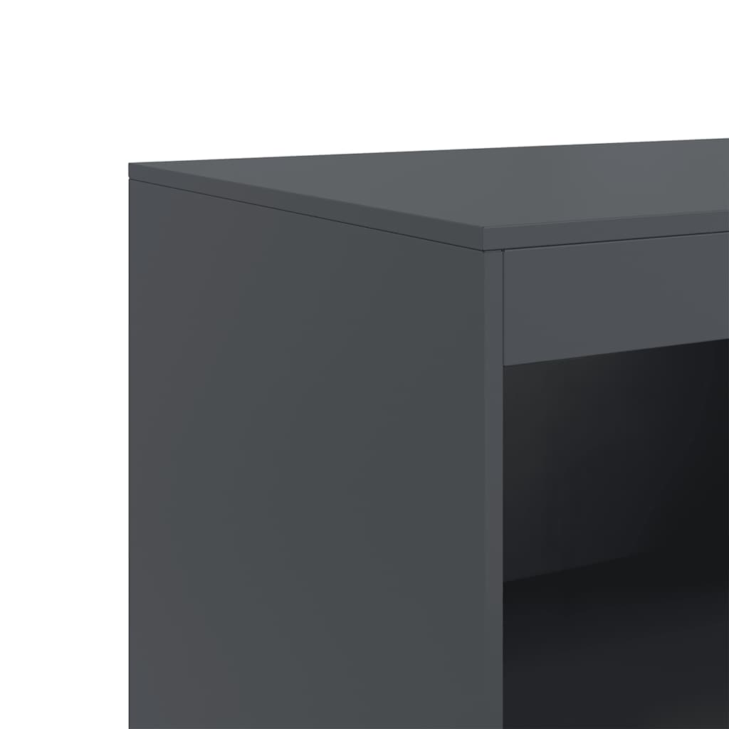 Sideboard, anthracite, 67x39x107cm, steel
