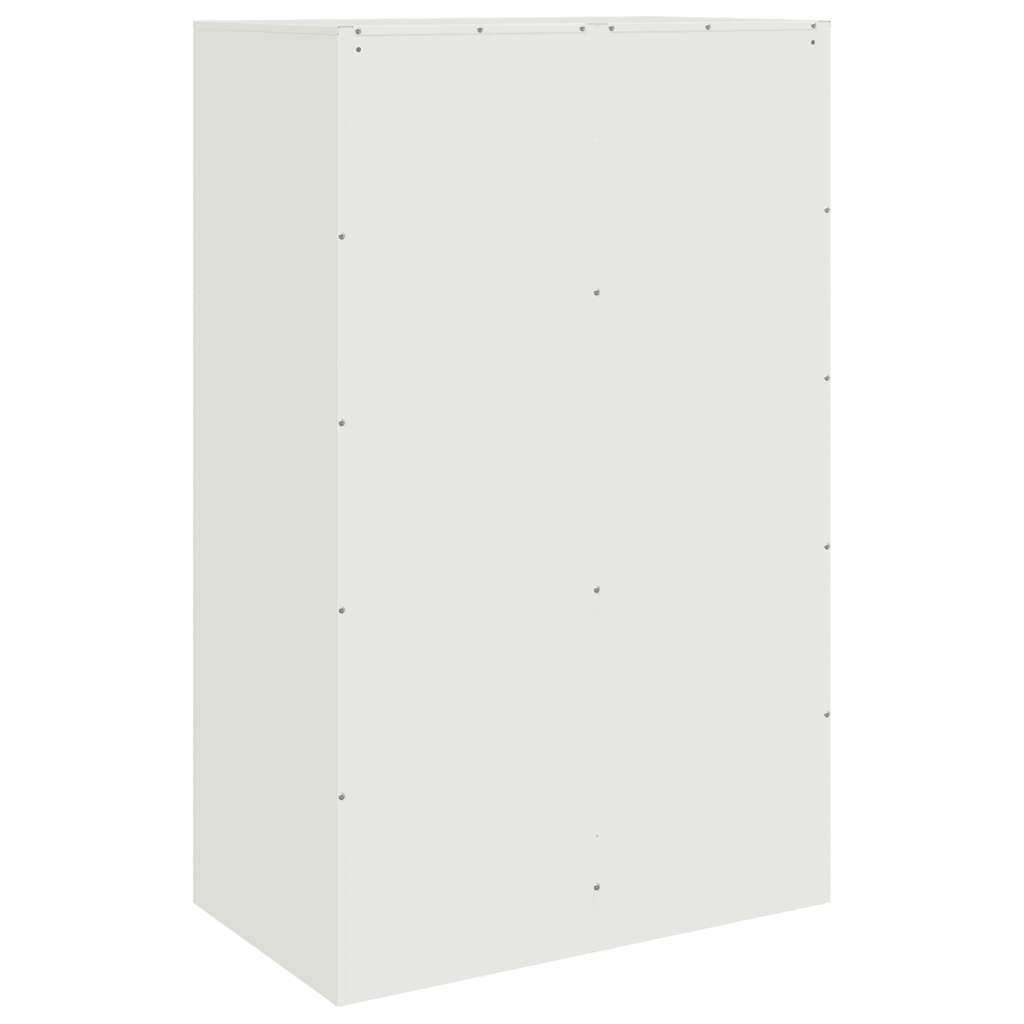 Šoninė spintelė, baltos spalvos, 67x39x107cm, plienas