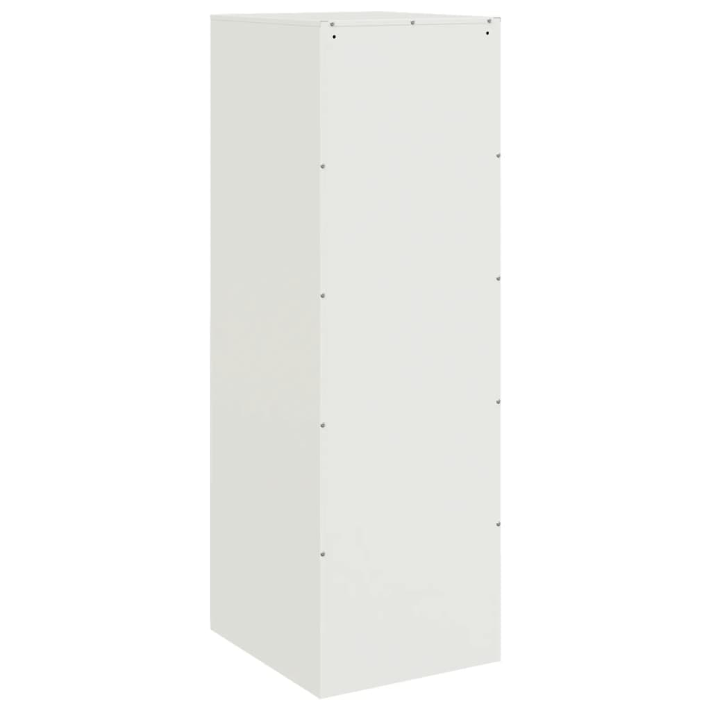 Šoninė spintelė, baltos spalvos, 34,5x39x107cm, plienas