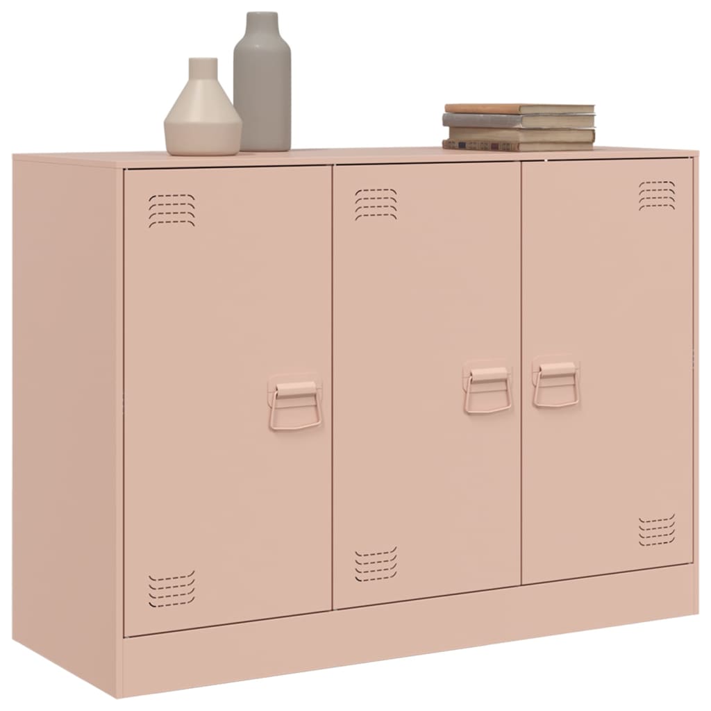 Sideboard, pink, 99x39x73cm, steel