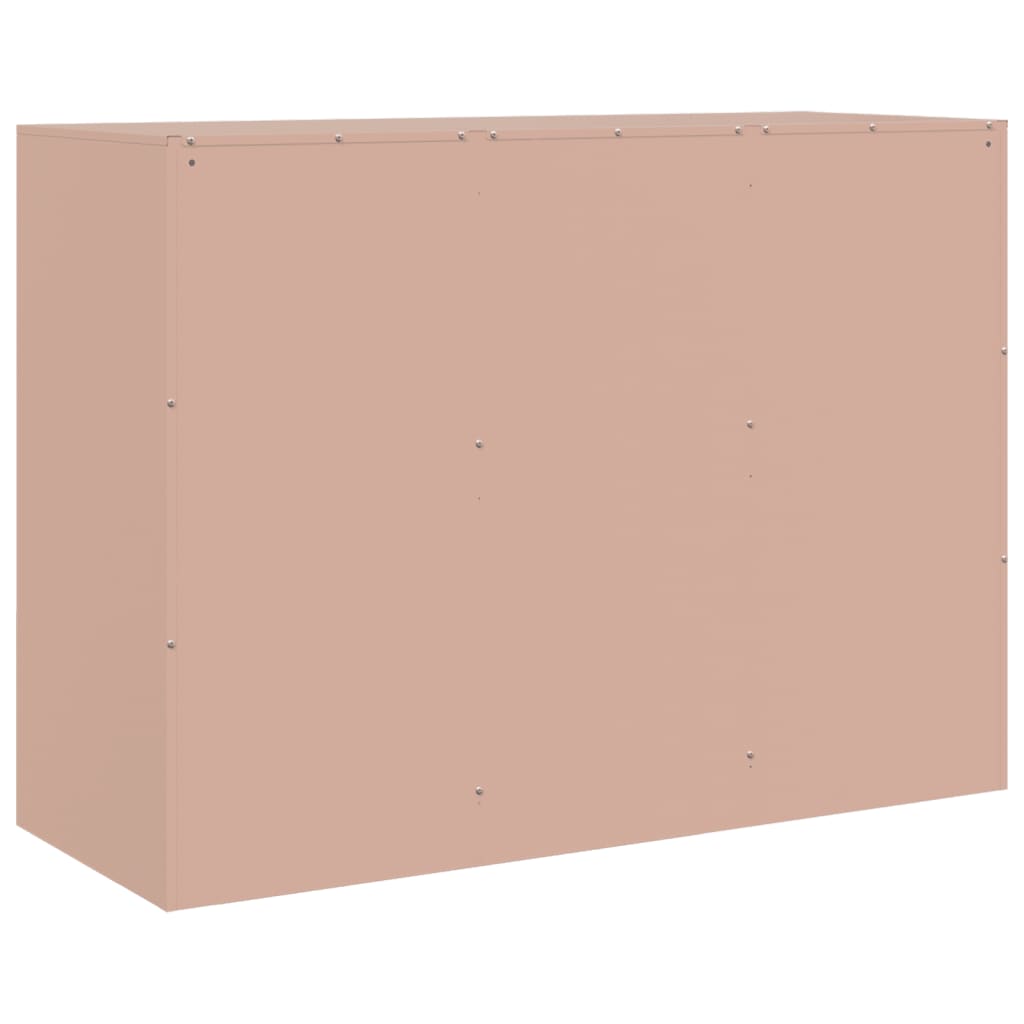 Sideboard, pink, 99x39x73cm, steel