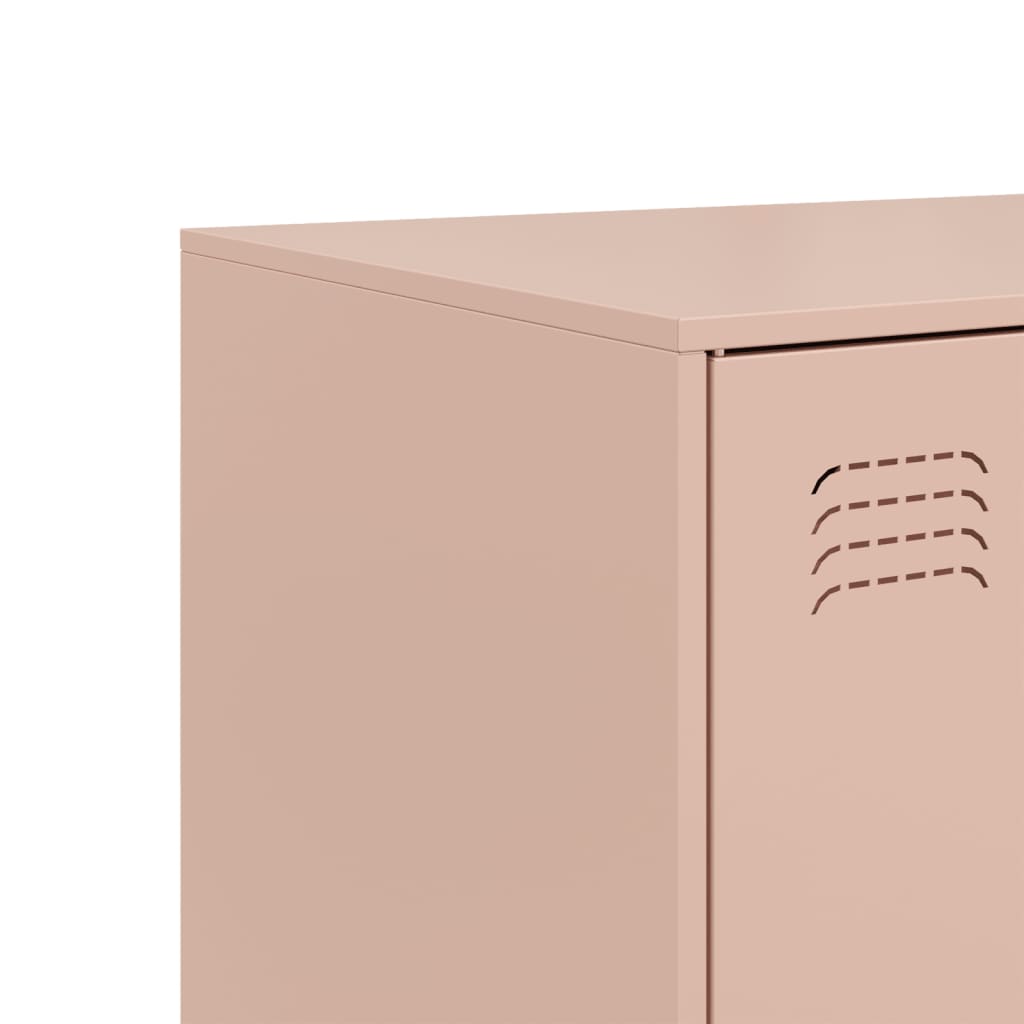 Sideboard, pink, 99x39x73cm, steel