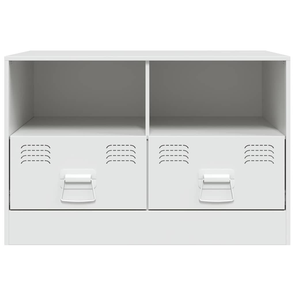 TV cabinets, 2 pcs., white, 67x39x44cm, steel