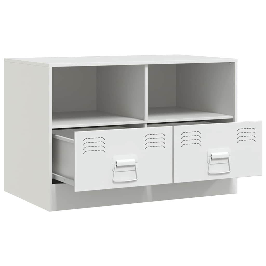 TV cabinets, 2 pcs., white, 67x39x44cm, steel