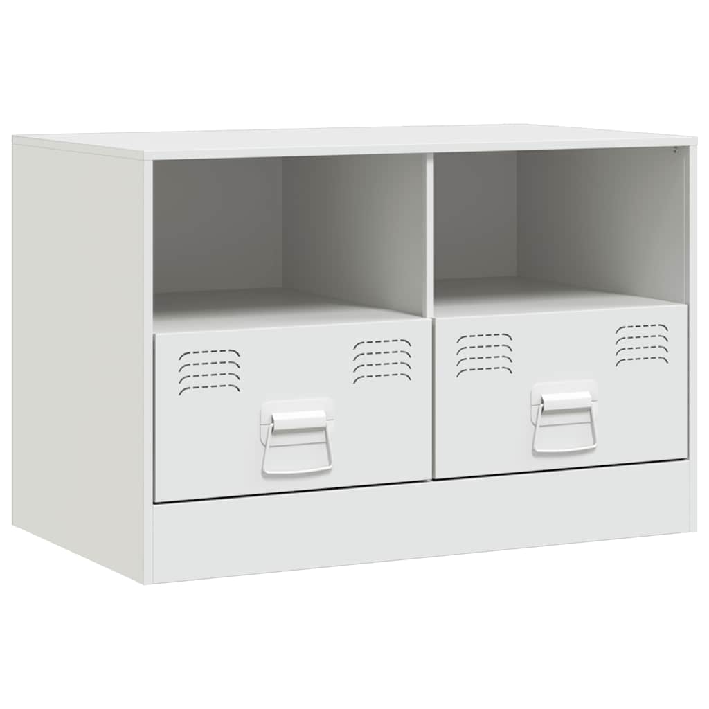 TV cabinets, 2 pcs., white, 67x39x44cm, steel