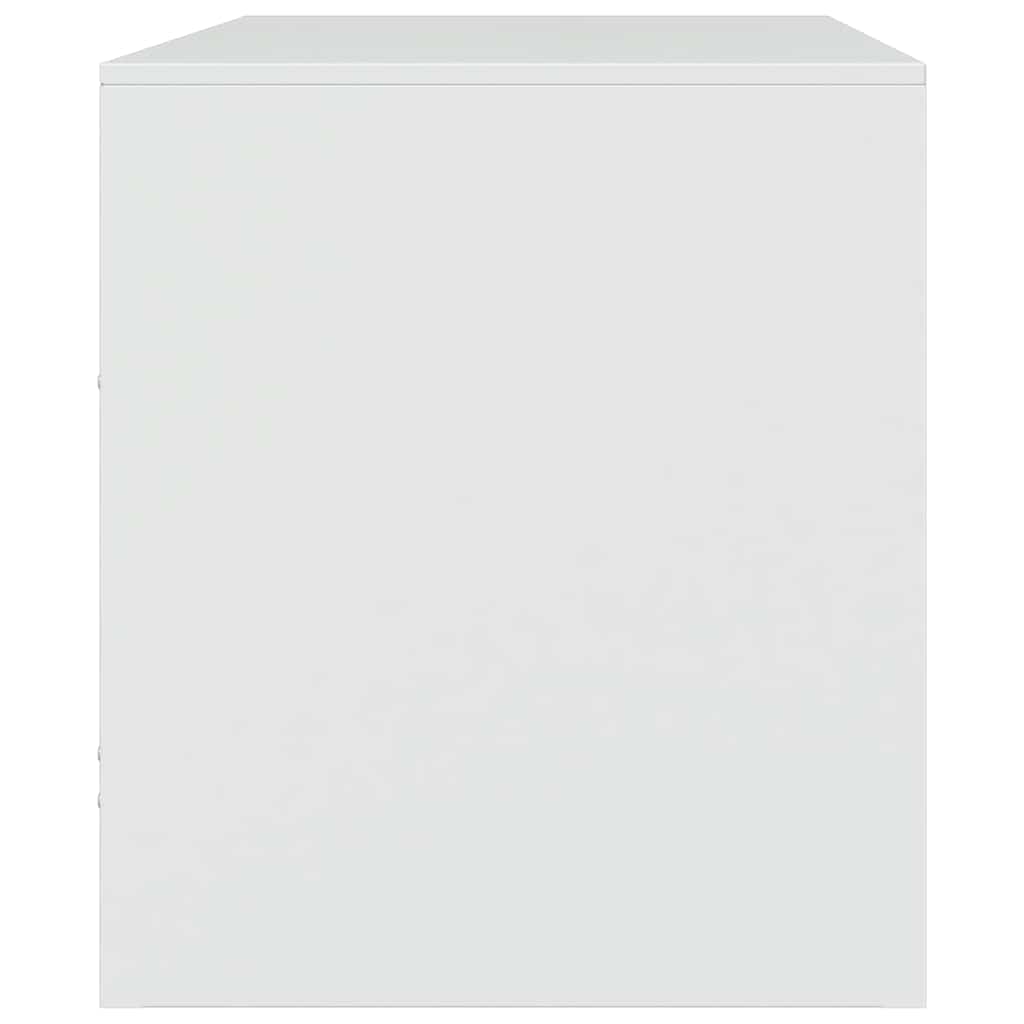 TV cabinets, 2 pcs., white, 67x39x44cm, steel