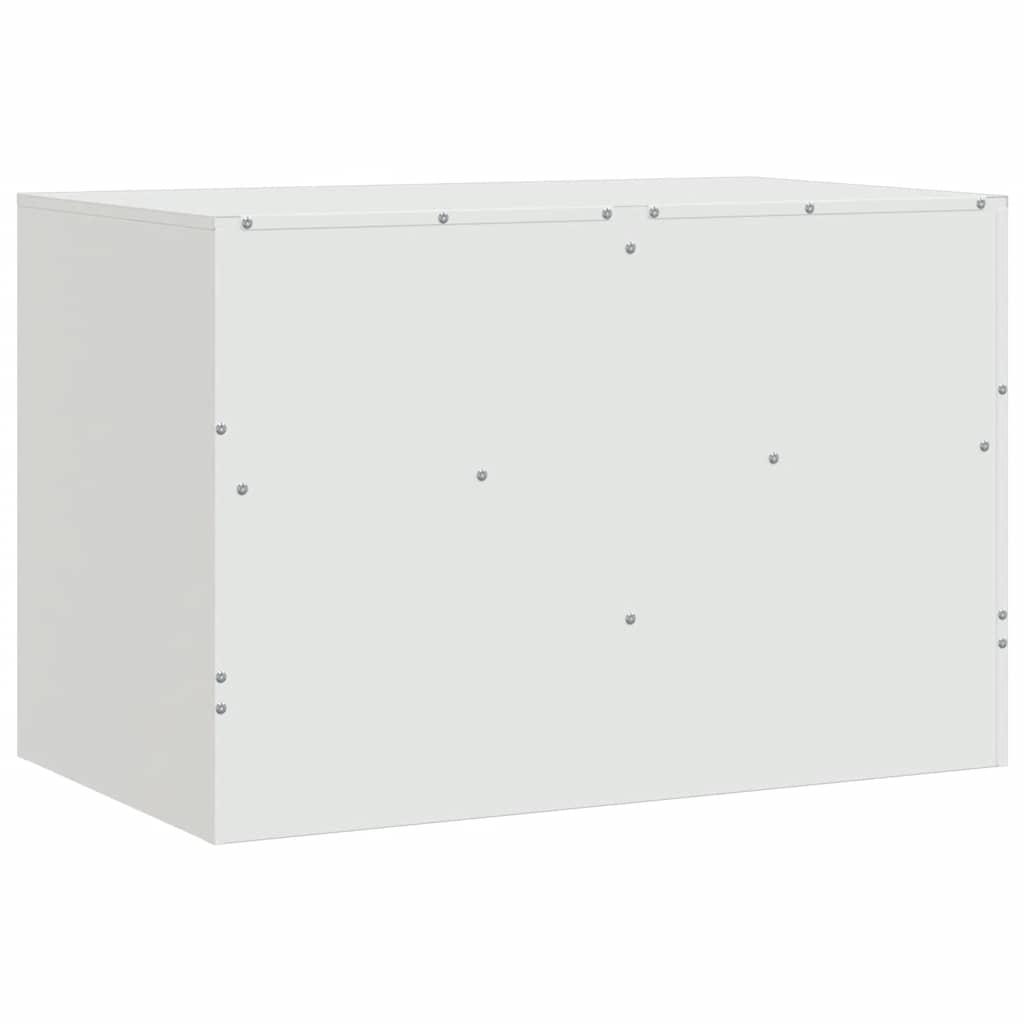TV cabinets, 2 pcs., white, 67x39x44cm, steel