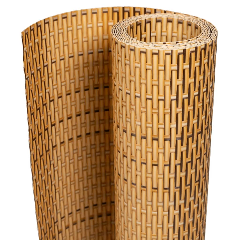 Balkono pertvara, šviesiai rudos spalvos, 300x80cm, poliratanas