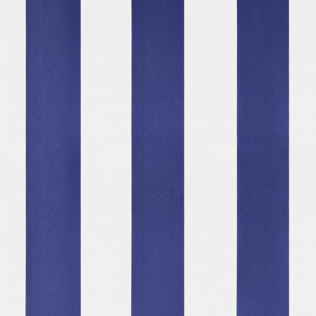 Pop-up gazebo, blue/white, 500x300cm, fabric/steel