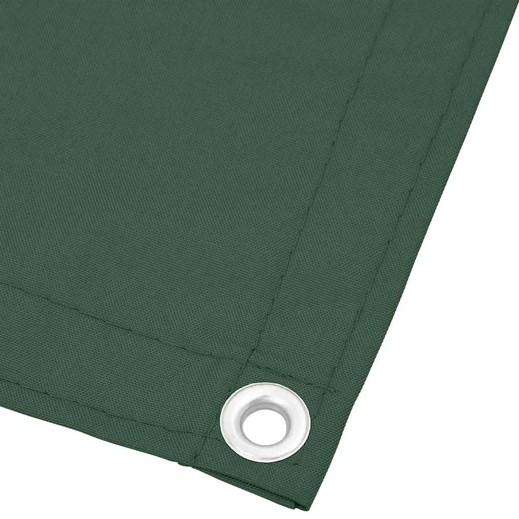 Balcony screen, dark green, 120x800cm, 100% polyester