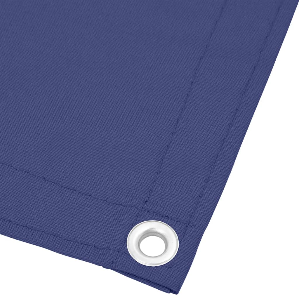 Balkona starpsiena, zila, 120x800cm, 100% Oksfordas poliesters