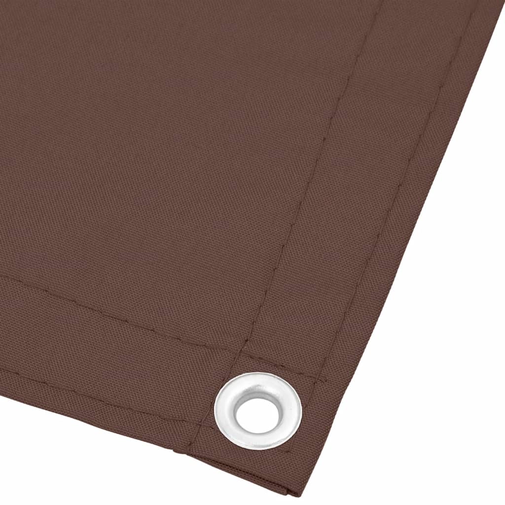 Balkono pertvara, ruda, 90x700cm, 100% oksfordo poliesteris