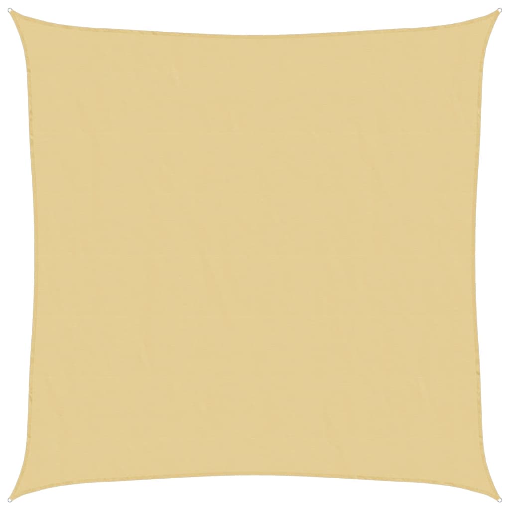 Burė nuo saulės, smėlio, 3,6x3,6m, 100% oksfordo poliesteris