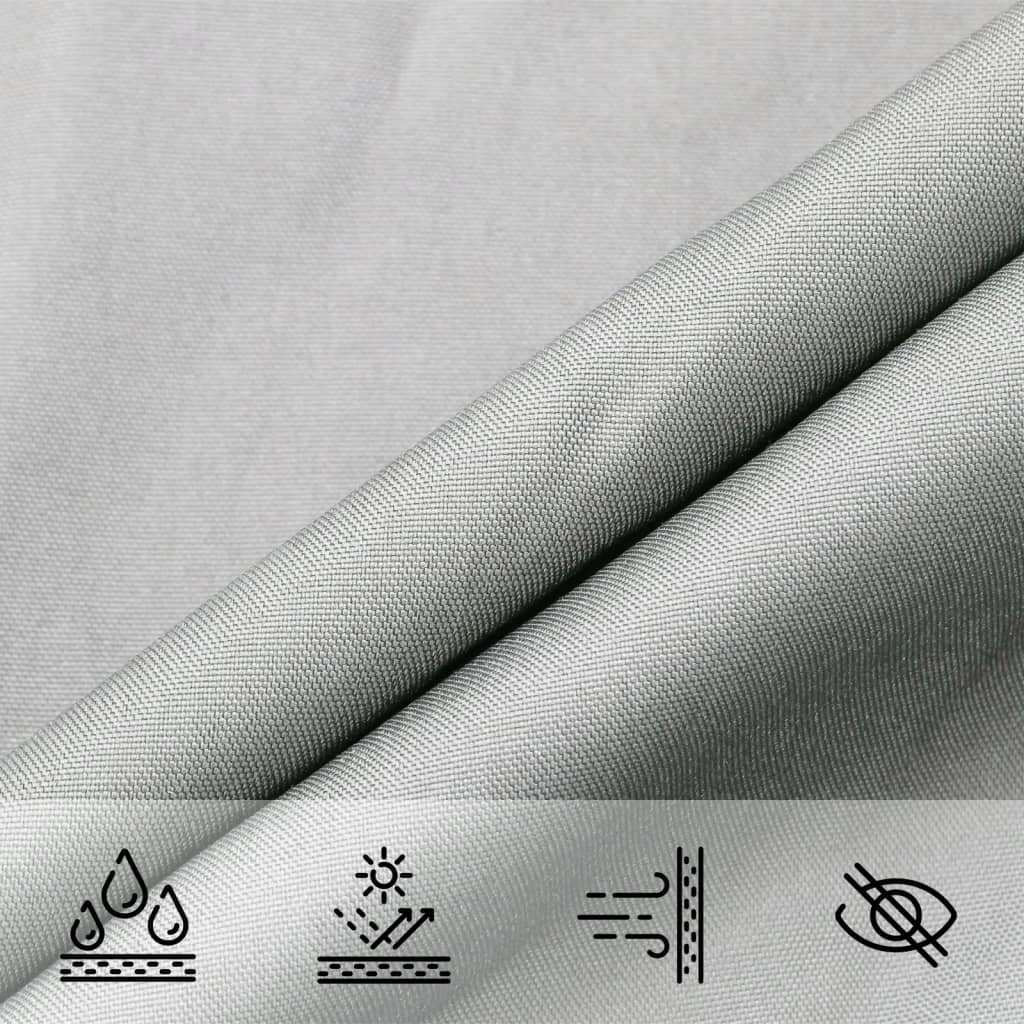 Saules bura, pelēka, 3,5x2,5 m, 100% Oksfordas poliesters