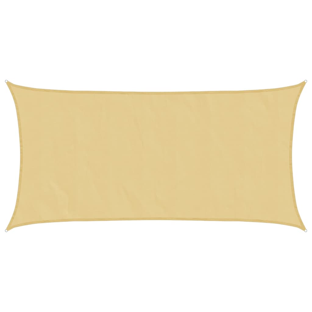 Burė nuo saulės, smėlio, 6x3m, 100% oksfordo poliesteris