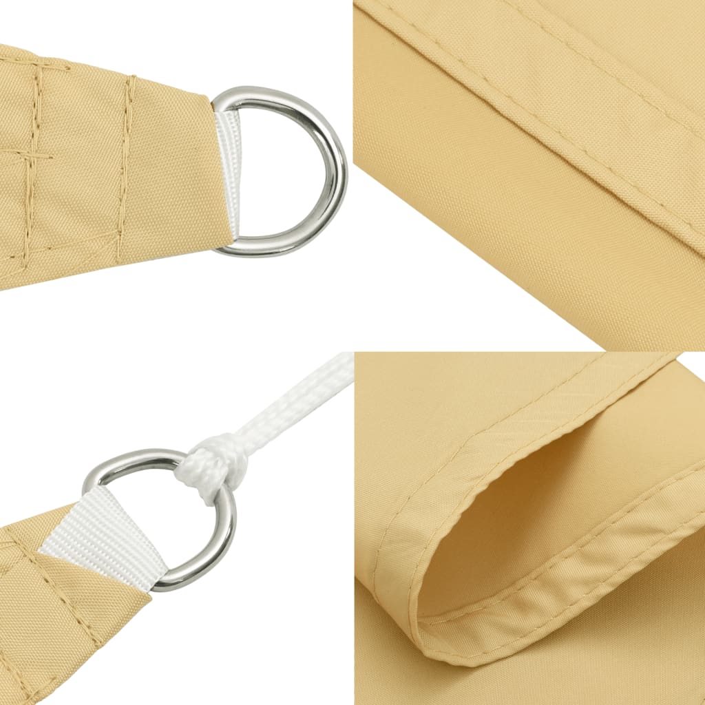 Sun, sand sail, 3x3x3m, 100% Oxford polyester
