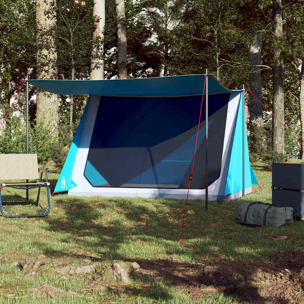 Camping tent, blue, two-person, waterproof