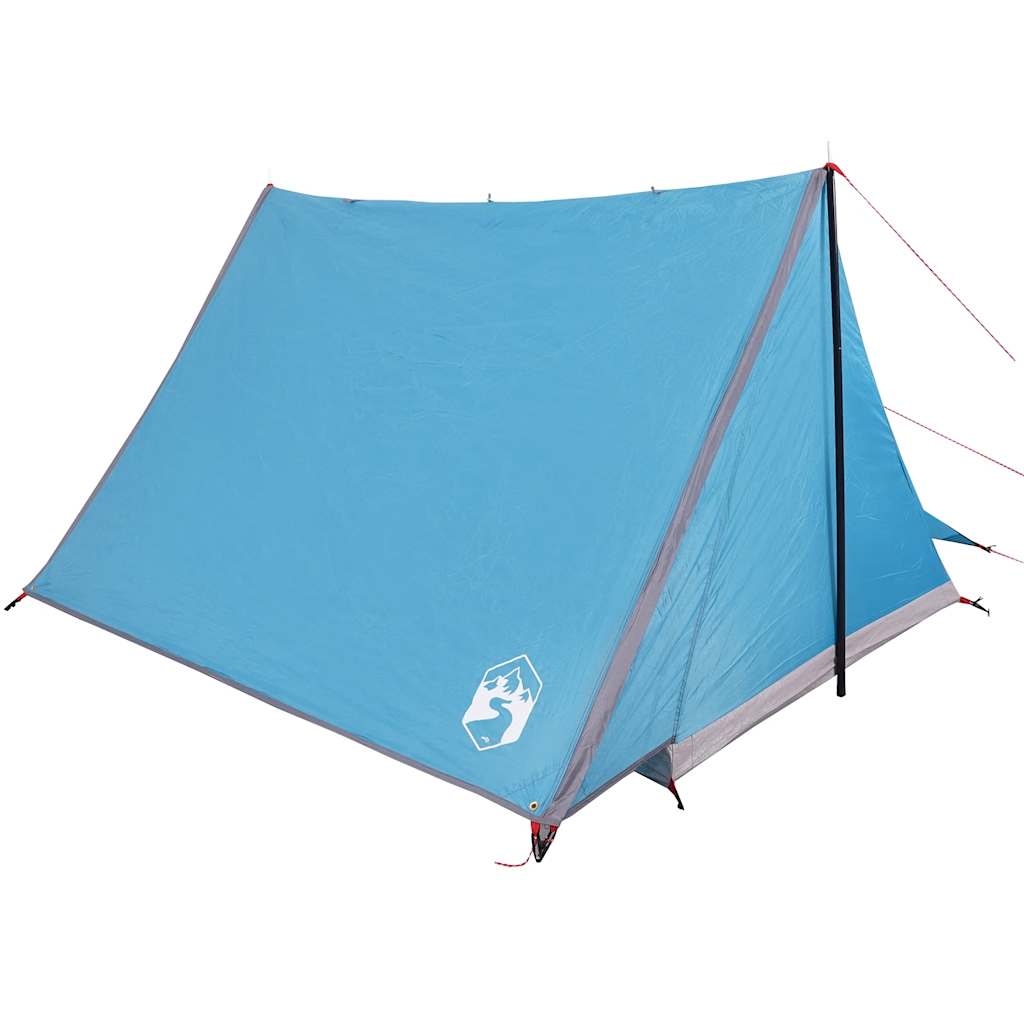 Camping tent, blue, two-person, waterproof