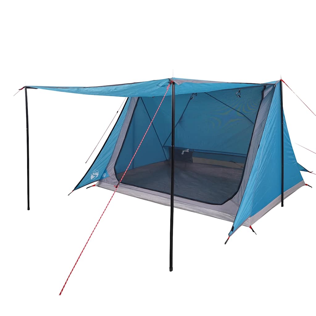 Camping tent, blue, two-person, waterproof