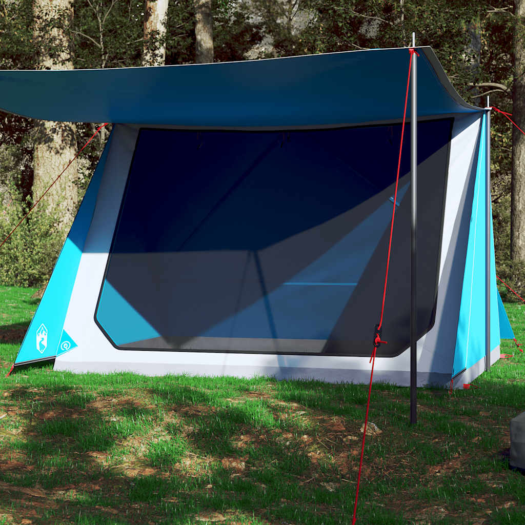 Camping tent, blue, two-person, waterproof