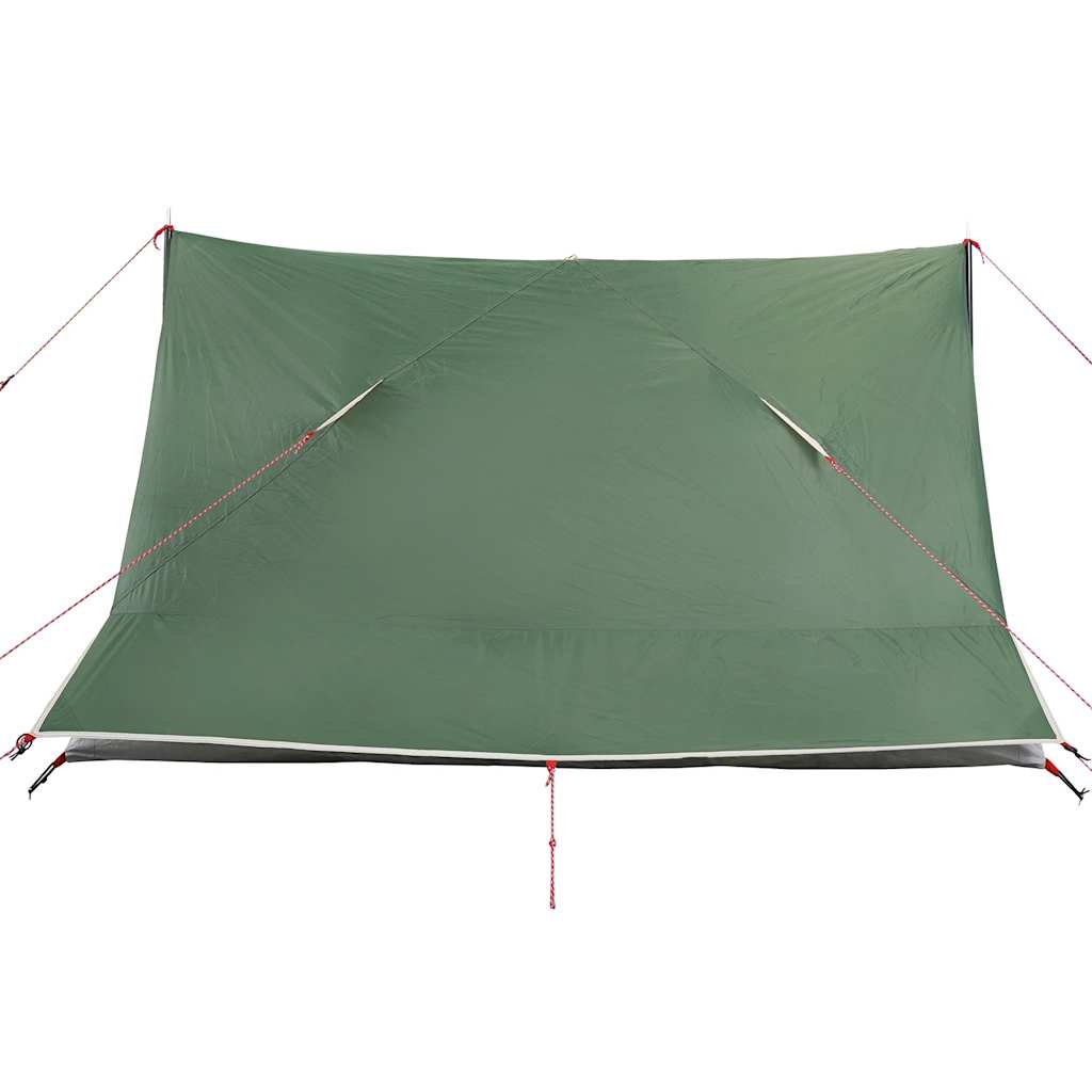 Camping tent, green, two-person, waterproof