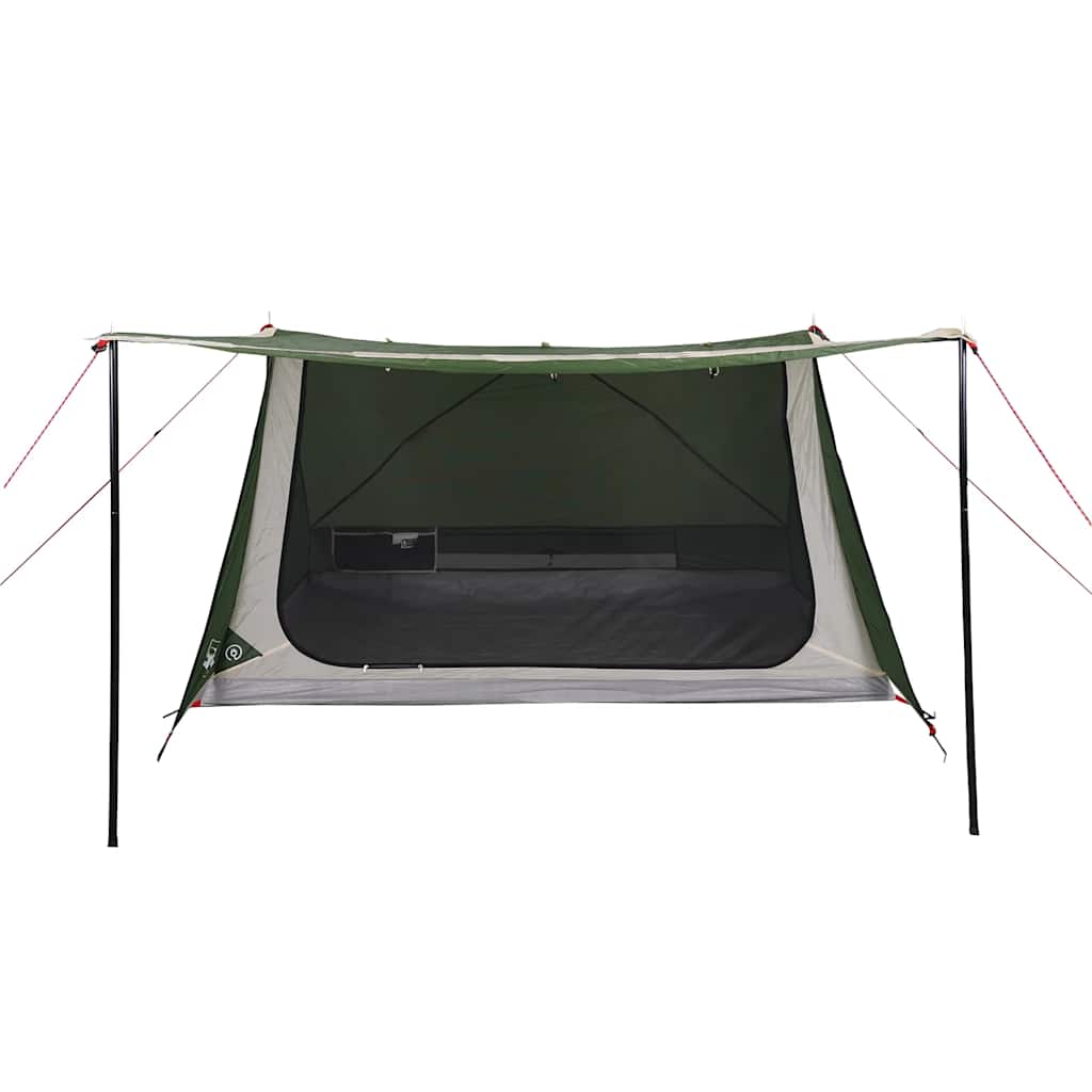 Camping tent, green, two-person, waterproof