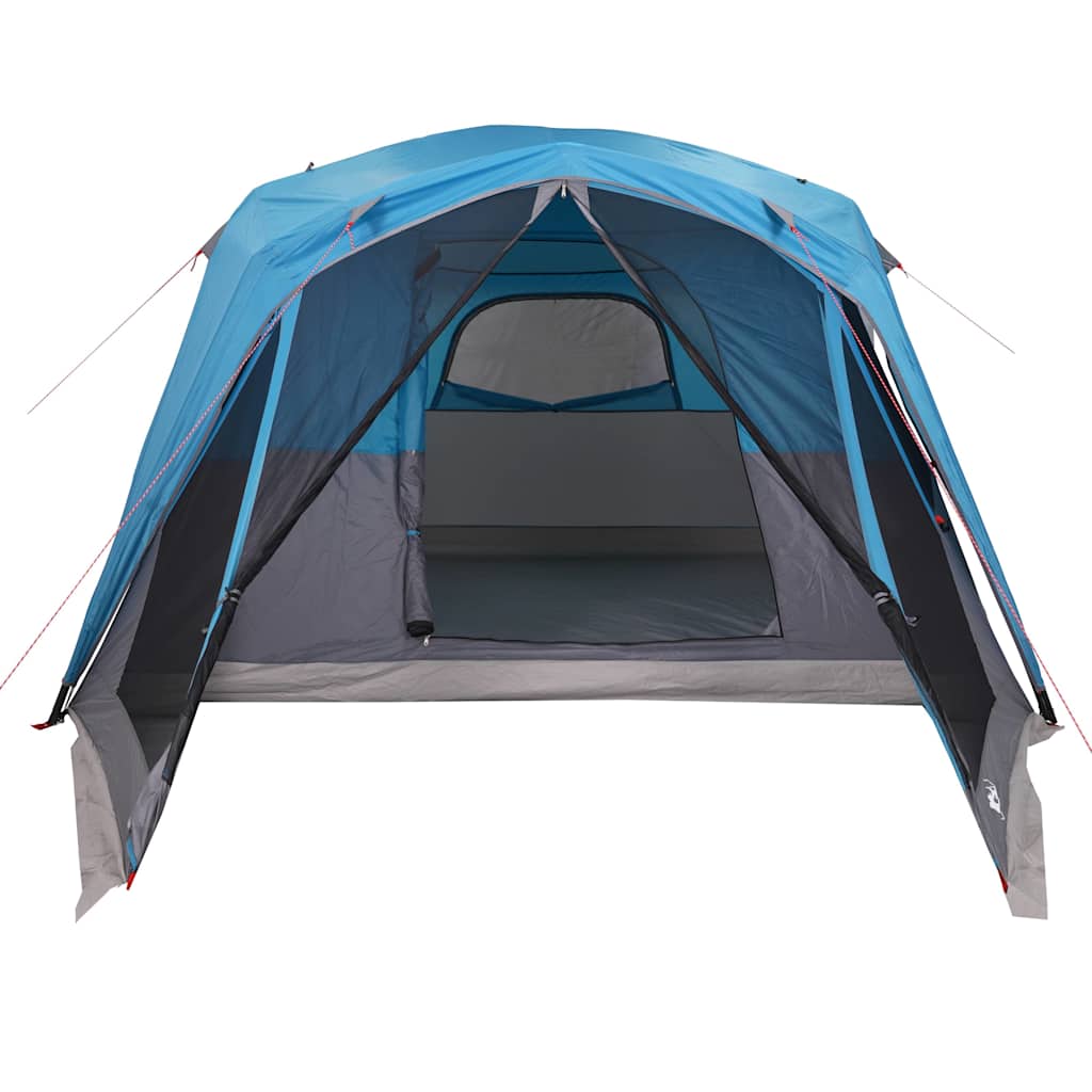 Camping Tent with Porch, Blue, 6-Person
