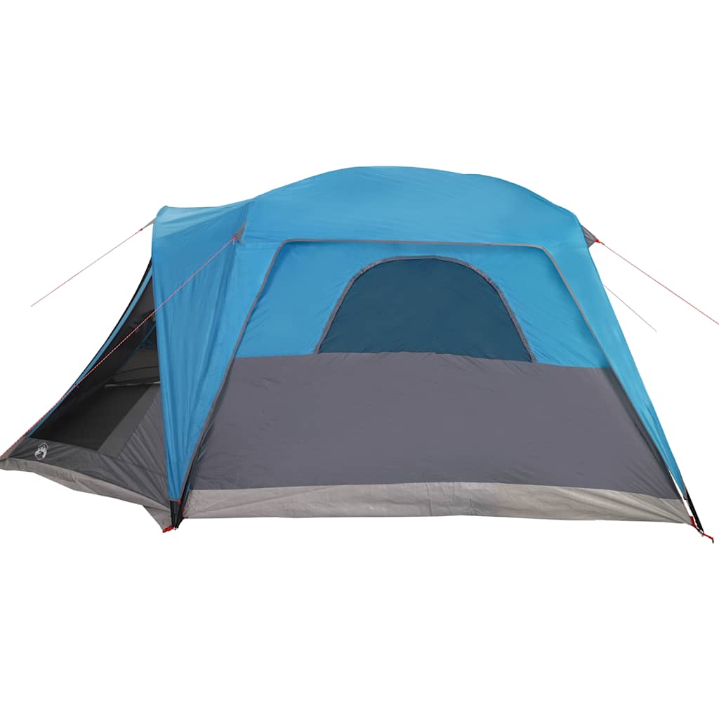 Camping Tent with Porch, Blue, 6-Person
