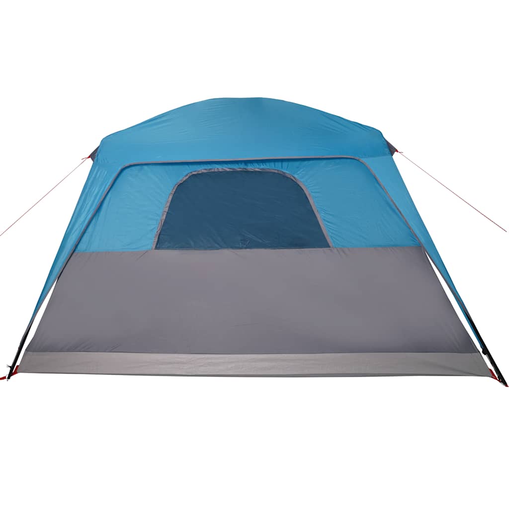 Camping Tent with Porch, Blue, 6-Person