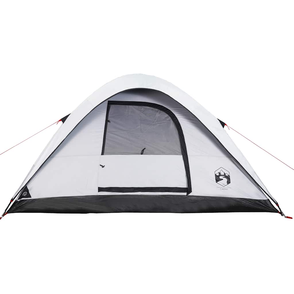 Family tent, white, six-person, blackout fabric