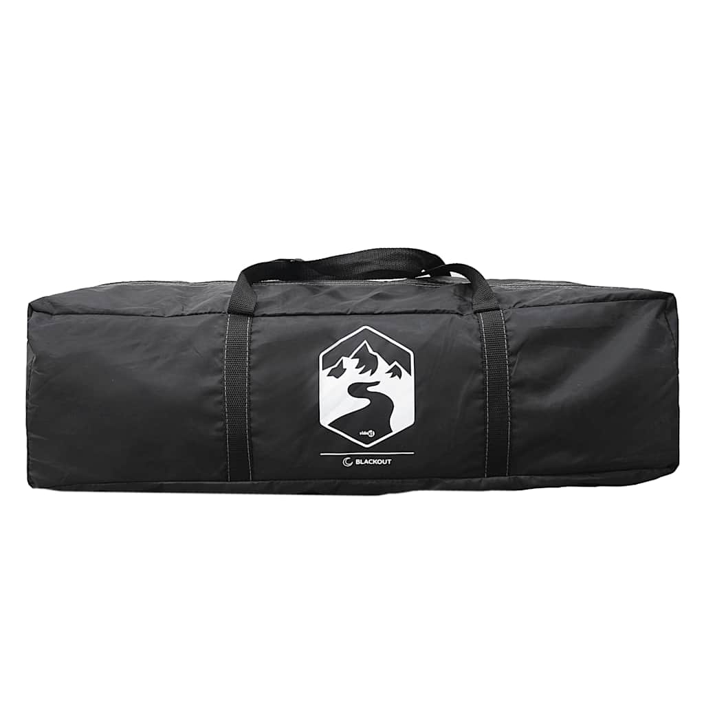 Family tent, white, six-person, blackout fabric
